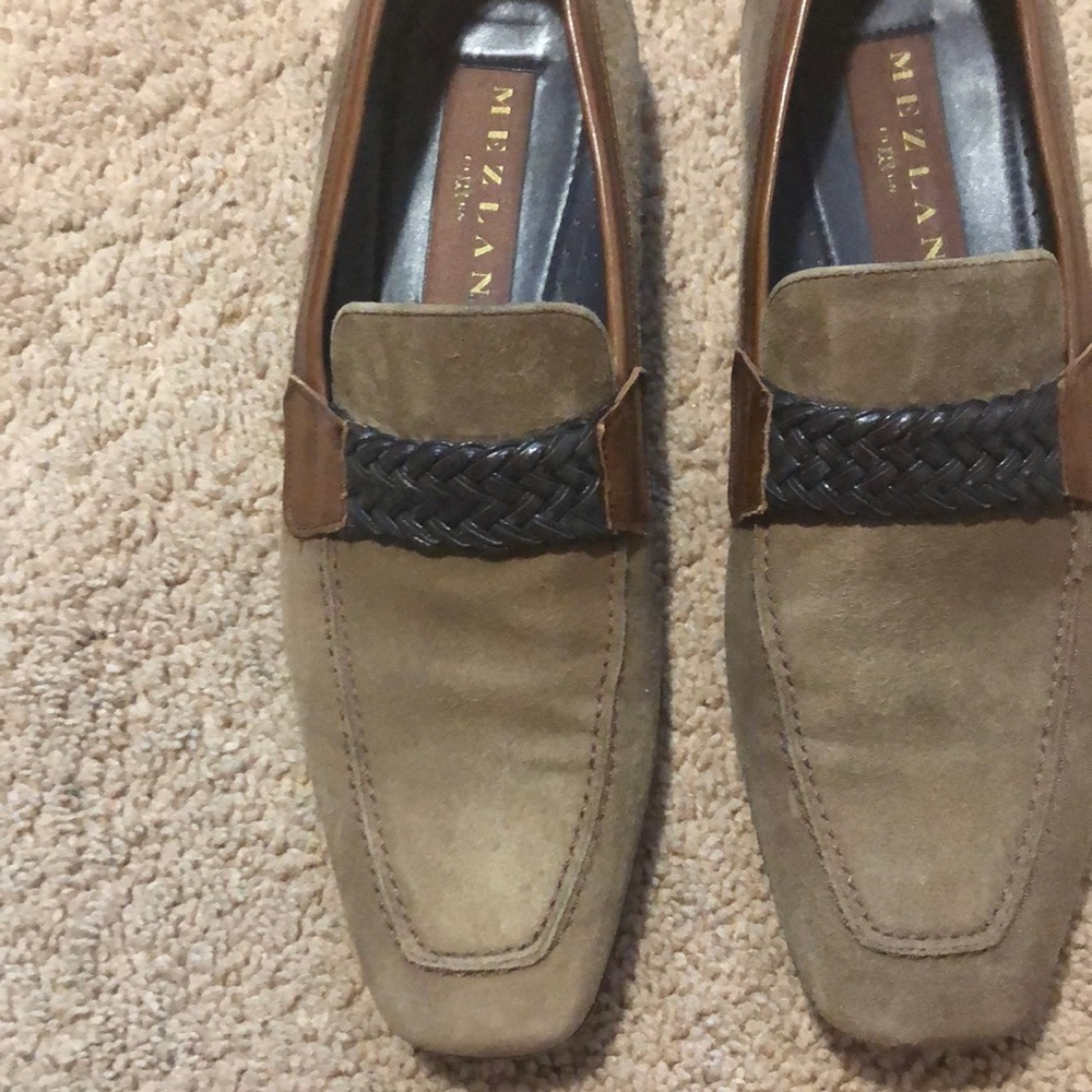 Men’s Mezlan Brown Suede shoes size 8